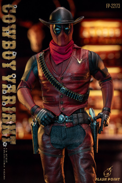 Ковбой Дэдпул ("Дэдпул и Росомаха") - Коллекционная ФИГУРКА 1/6 Cowboy Variant (FP-22173) - Flashpoint Studio