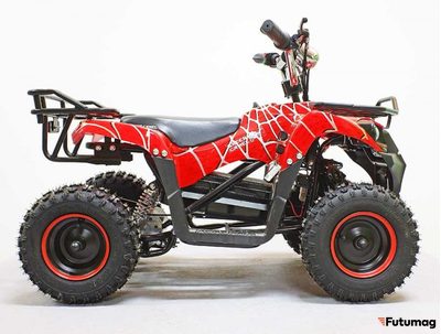 Квадроцикл GreenCamel Gobi K40 (30Ah 36V 800W R6 Цепной привод) быстросъем, Красный паук