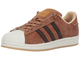 Adidas Superstar коричневые с черным