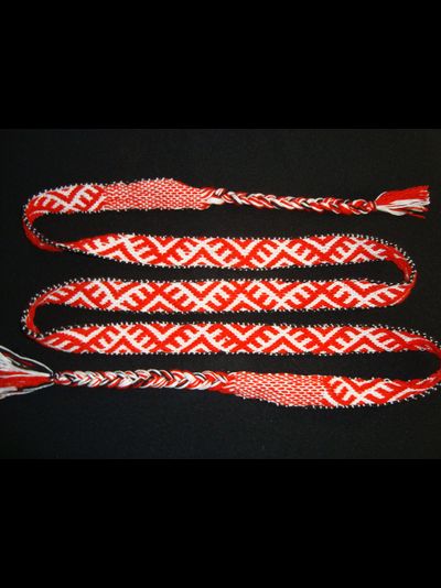 Женский пояс "Репейник".