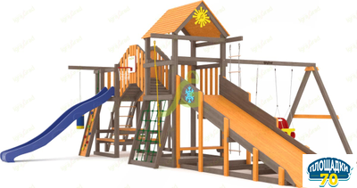 Всесезонная площадка IgraGrad С Мостик 1 SF3 Томск