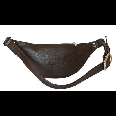 Кожаная поясная сумка Belfiore brown (арт. 7003-04)