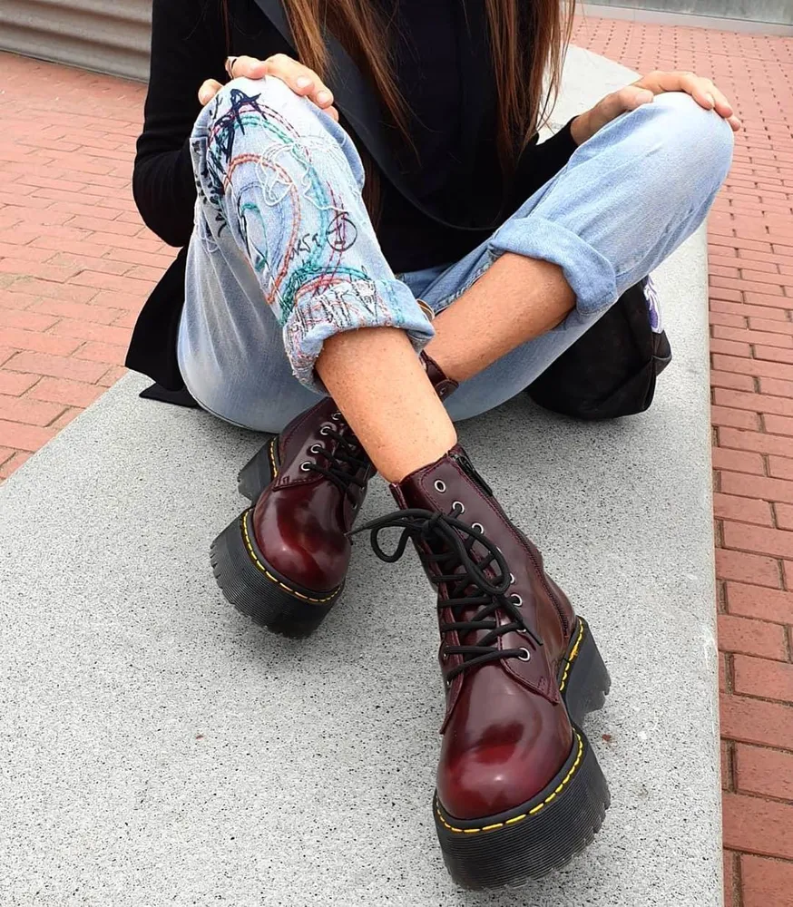 женские ботинки dr martens