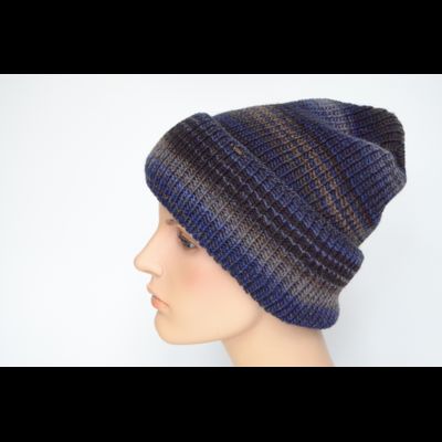 Vizio Италия 110 CRY шапка с отворотом темносиняя 7 цвет фото