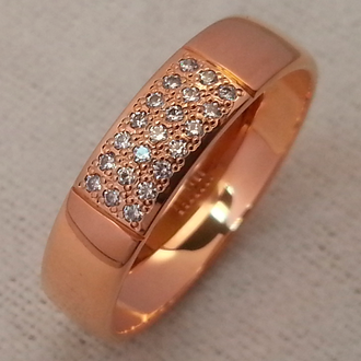 Кольцо обручальное 7-0022