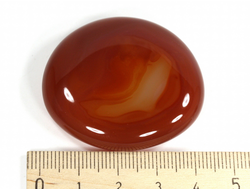 Сердолик, полировка плоская, Ботсвана (42*38*10 мм, 30 г) №35567