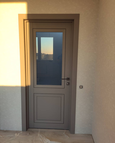 ДВЕРНАЯ ЛИНИЯ. ДЕКАНТО. SOFT TOUCH СЕРЫЙ БАРХАТ/ САТИН