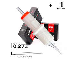 1 RLHLT / 0,27mm - Round Liner Half Long Taper "DEFENDERR"