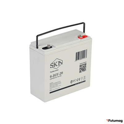 Тяговый аккумулятор SKN 6-DZF-20 (12V22.5A/H C5)