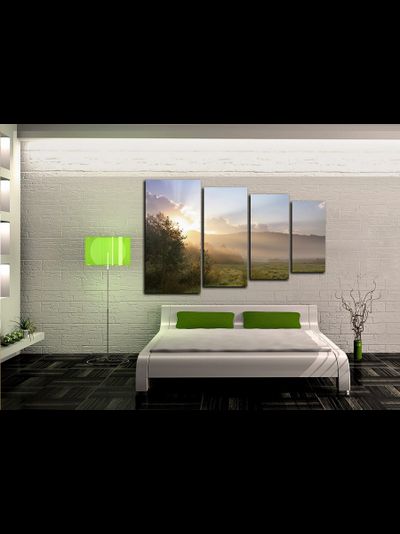 Модульная картина "Прекрасное начало дня"