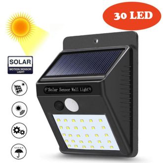 Светодиодный фонарь 30 LED SOLAR POWERED LED WALL LIGHT оптом