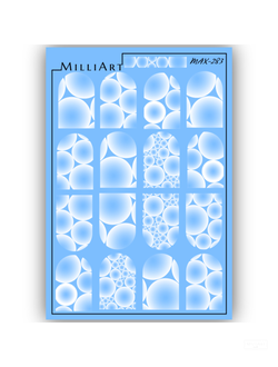 Слайдер-дизайн MilliArt Nails MAX-283