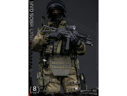 Боец СОБР "Рысь" КОЛЛЕКЦИОННАЯ ФИГУРКА 1/6 scale RUSSIAN SPETSNAZ MVD SOBR LYNX (78059) DAMTOYS