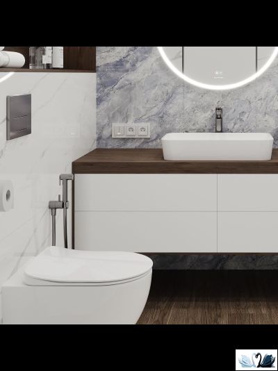 Керамогранит Italica Ocean Gorgeous Blue 60х120 см голубой полированный