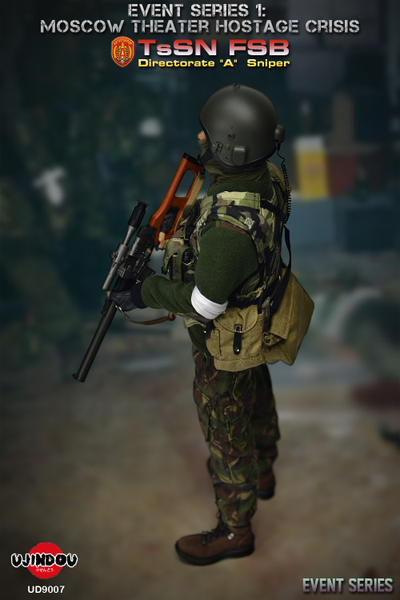 Спецназ ФСБ "Альфа" в Москве - Коллекционная ФИГУРКА 1/6 Moscow Theater Hostage Crisis (UD9007) - UJINDOU