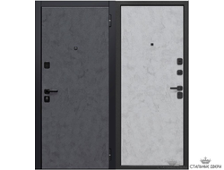 Монтана Бетон серый