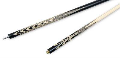 Кий / пирамида 2-pc &quot;Тюльпан&quot; (черный граб, граб)