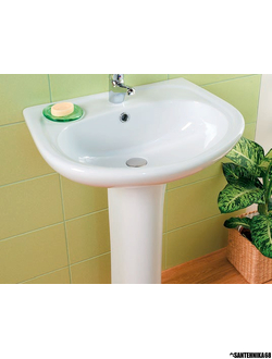 Раковина с пьедесталом Santek Сантек Анимо 60
