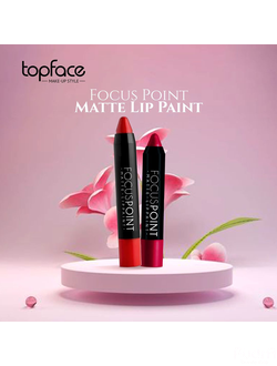 Topface Помада-карандаш Focus Point Matte Lippaint РТ154 тон 001 натуральный