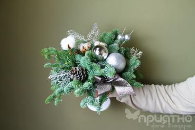 Новогодняя композиция № 1115