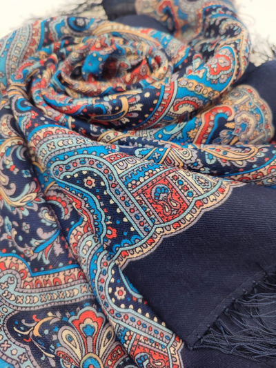 Павловопосадский платок Осеннее утро 2006-14