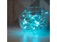 Гирлянда светодиодная Роса, 2 м, 20 диодов, цвет голубой 303-003