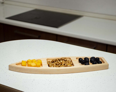 Менажница Лодка 350х120 мм, сосна