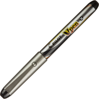Ручка перьевая PILOT одноразовая SVP-4M V-Pen, черные чернила, 0,58мм