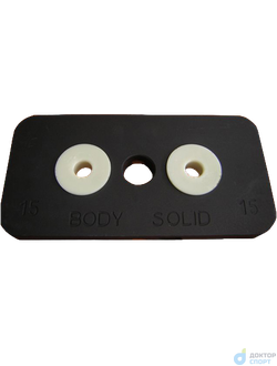 WSP15 Заменяющий весовой стек к силовым тренажерам "PRO" (5 шт.*15 фнт./6.8 кг.)