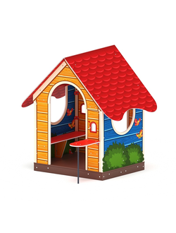 Домик МФ 10.01.11 со столиком мини тип 2