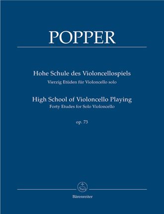 Popper: High School of Violoncello Playing op. 73