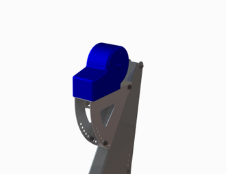 Кронштейн изменения угла положения лебедки (499.110.000.000)