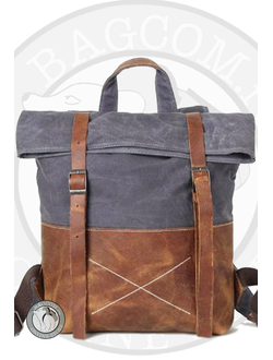 Рюкзак Wild Bags Orolwood Серый вид спереди