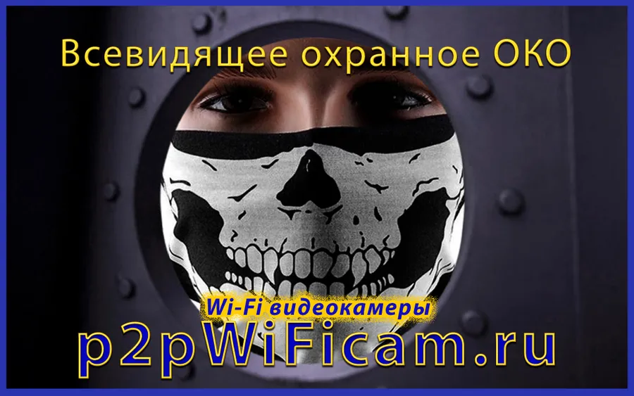 Профессиональные WiFi видеокамеры охранного видеонаблюдения на p2pWiFicam.ru