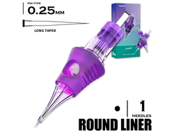 1 RLLT/0.25 - Round Liner Long Taper "MAST CYBER"