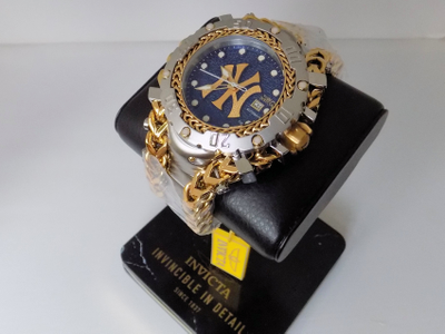 ラッピング無料】 MLB☆自動巻☆ニューヨーク・ヤンキース INVICTA MLB