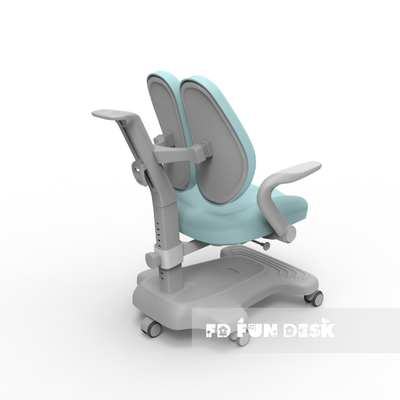 Детское эргономичное вращающееся кресло Fundesk Estate Grey купить в Воронеже