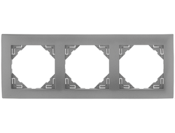 Efapel 90930 TAL, Рамка акварель, 3 поста, алюминий