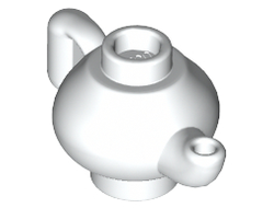 Minifigure, Utensil Teapot, White (23986 / 6132824)