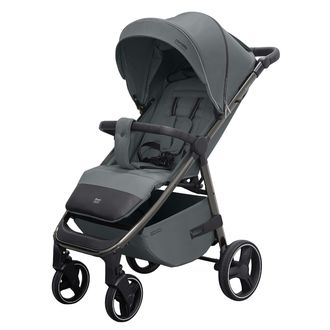 Коляска прогулочная Carrello Bravo CRL-8512CE Black Chrome, Cloudy Grey