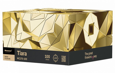 Батарея салютов TIARA (1,75" / 100 залпов)