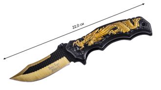 Нож Dark Side Blades Spring Assisted DS-A058 Gold (нет в наличии)