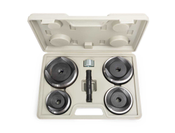 Набор матриц для пробивки отверстий НМПО-116 серия ПРОФИ диаметром до 115 мм