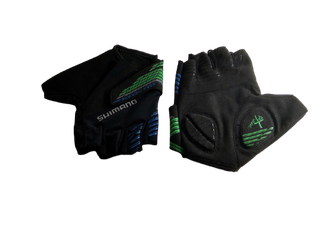 Велоперчатки Shimano Advanced Gloves, |L|M|XL|, кор. пал., черные, ECWGLBSNS11YG4