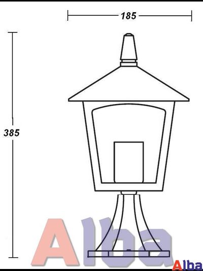 Praga 15904 Парковый светильник