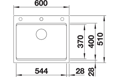 Мойка Blanco ETAGON 6, 524543