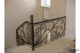 Кованые перила и лестничные ограждения