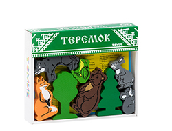 Конструктор «Сказки: Теремок», 17 деталей