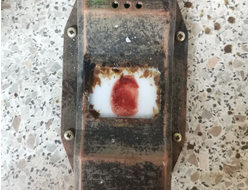 Finger scanner with fingers