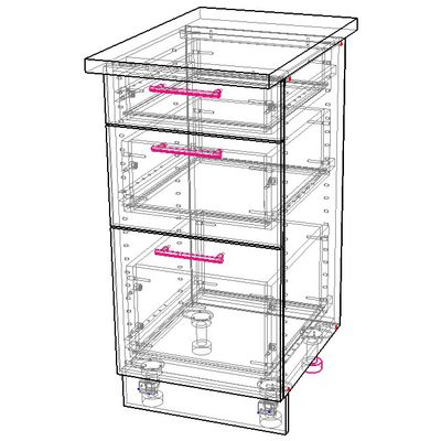 Стол кухонный Аляска Н-43 (400)